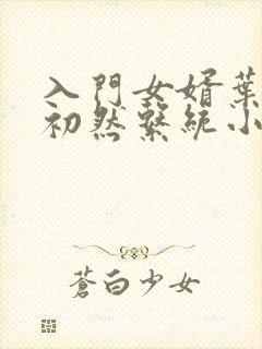 入门女婿叶辰萧初然系统小说