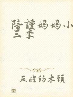 陪读妈妈小说第三季