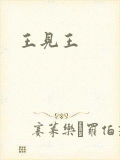 王见王封面