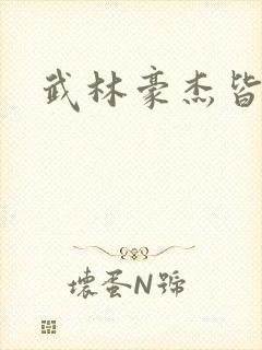 武林豪杰皆我奴