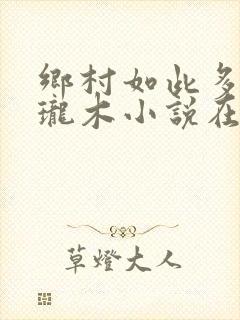 乡村如此多娇玲珑木小说在线阅读