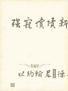 强宠偿债新娘封面