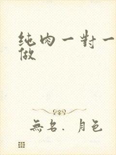 纯肉一对一到处做