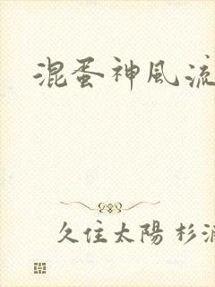 混蛋神风流