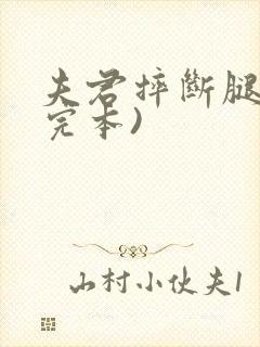 夫君摔断腿后(完本)