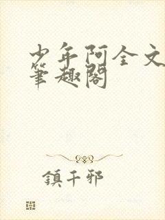 少年阿全文免费笔趣阁