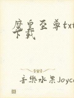 魔皇至尊txt下载