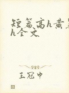 短篇高h黄暴辣h全文