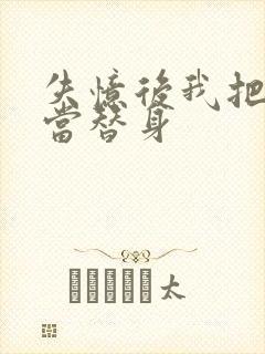 失忆后我把渣攻当替身封面