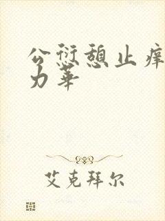公愆憩止痒古悦力华