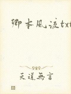 卿本风流txt
