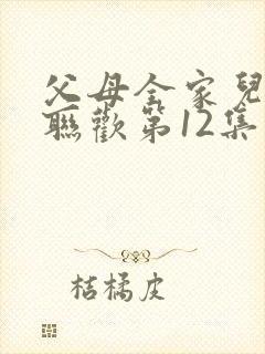 父母全家儿女大联欢第12集