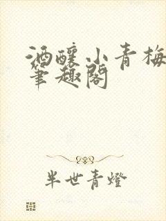 酒酿小青梅po笔趣阁