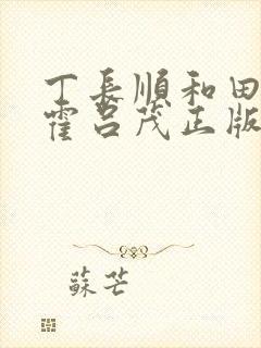 丁长顺和田晓兰霍吕茂正版封面