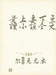 爸上妻下免费阅读小说全文封面