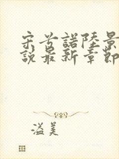 宋兮诺陆景灏小说最新章节免费阅读封面