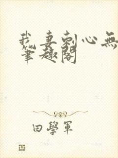 我妻刺心无弹窗笔趣阁