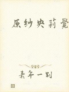 原纱央莉觉醒封面