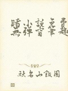 赌小说免费阅读无弹窗笔趣阁