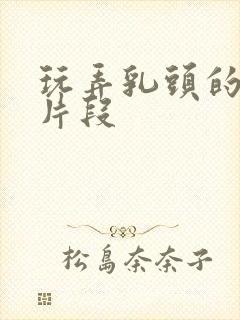 玩弄乳头的小说片段