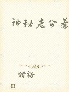 神秘老公惹不起封面