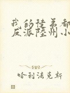 我的徒弟都是大反派陆州小说完结版