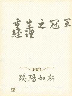 重生之冠军篮球经理封面