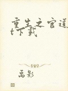 重生之官道txt下载