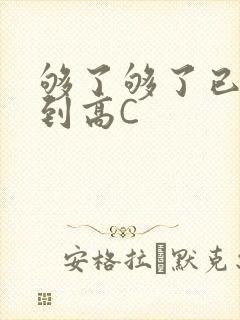够了够了已经满到高C封面