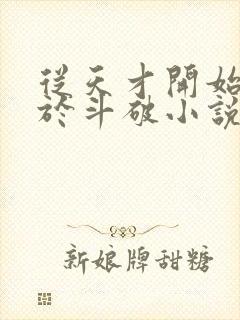 从天才开始无敌于斗破小说在线阅读全文