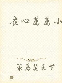 夜心万万小说