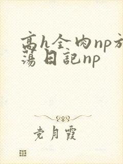 高h全肉np放荡日记np
