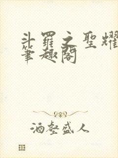 斗罗之圣耀本体笔趣阁