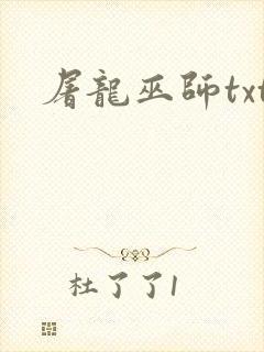 屠龙巫师txt