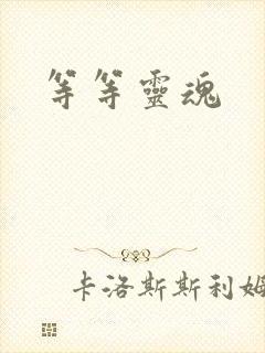 等等灵魂
