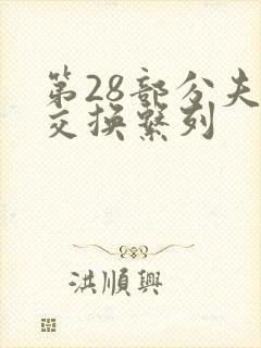 第28部分夫妇交换系列