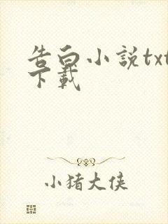 告白小说txt下载封面