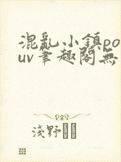混乱小镇popuv笔趣阁无广告封面