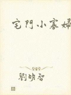宅门小寡妇封面
