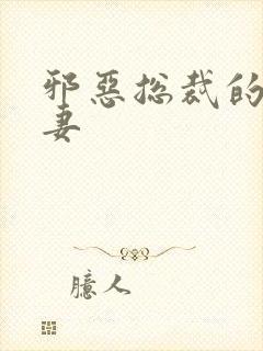 邪恶总裁的娇宠妻