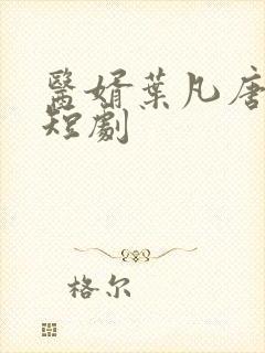 医婿叶凡唐若雪短剧封面