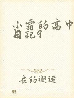 小霜的高中成长日记9封面