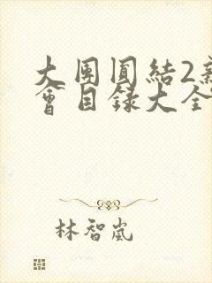 大团圆结2亲情会目录大全免费阅读