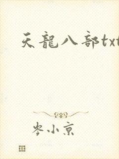 天龙八部txt