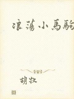 浪荡小马驹封面