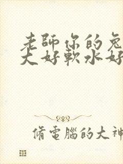 老师你的兔子好大好软水好多