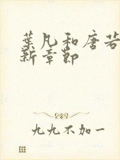 叶凡和唐若雪最新章节封面