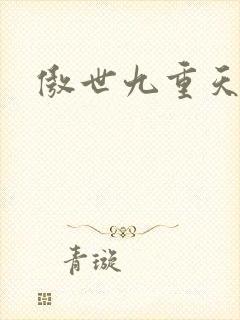 傲世九重天小说封面
