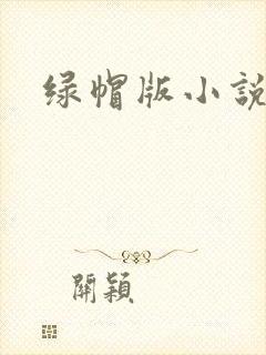 绿帽版小说