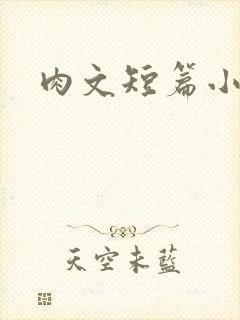 肉文短篇小说